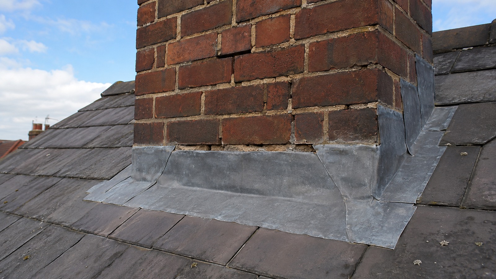 Roofing image for chimney leak repairs in rochdale