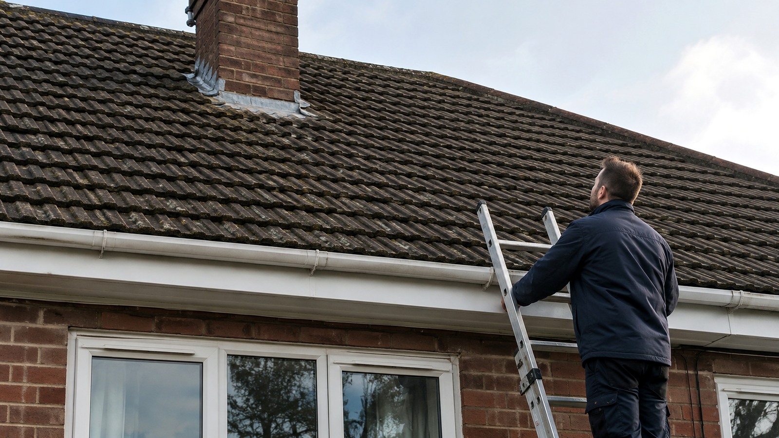 Inspection of an ordinary British pitched roof